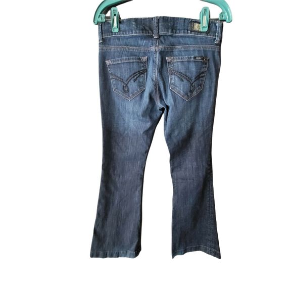 MAVI Kate Jeans  Blue Flare 27 Low Rise - Picture 8 of 9